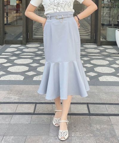 □Mermaid skirt with gold buckle belt/an another angelus [50BG01p013]