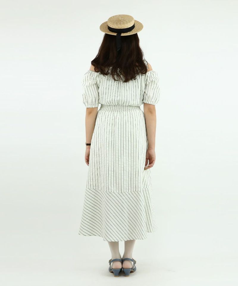 cream / 157cm / Off-shoulder