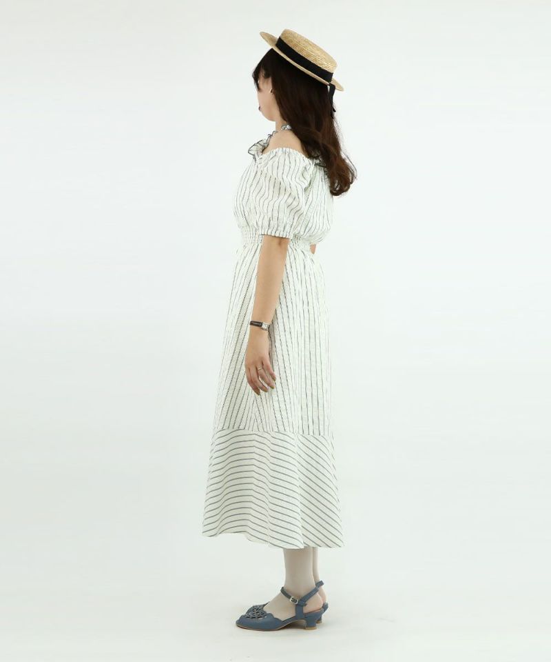 cream / 157cm / Off-shoulder