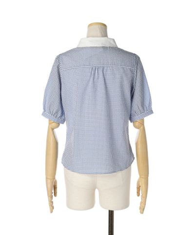 Back (blue x white)