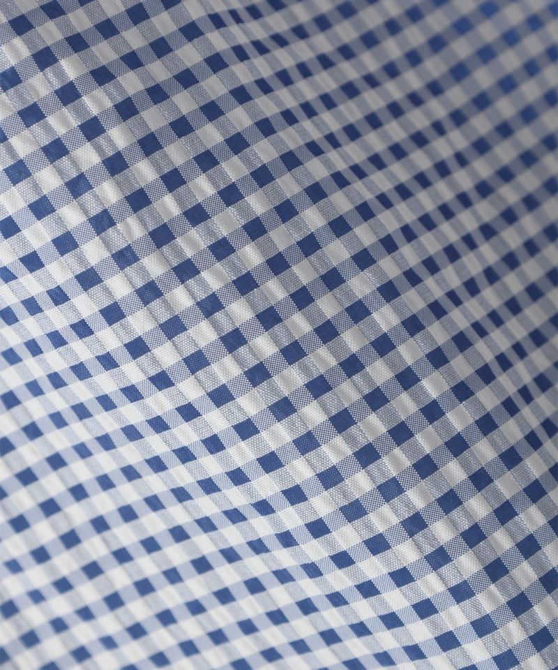 Fabric up (blue x white)