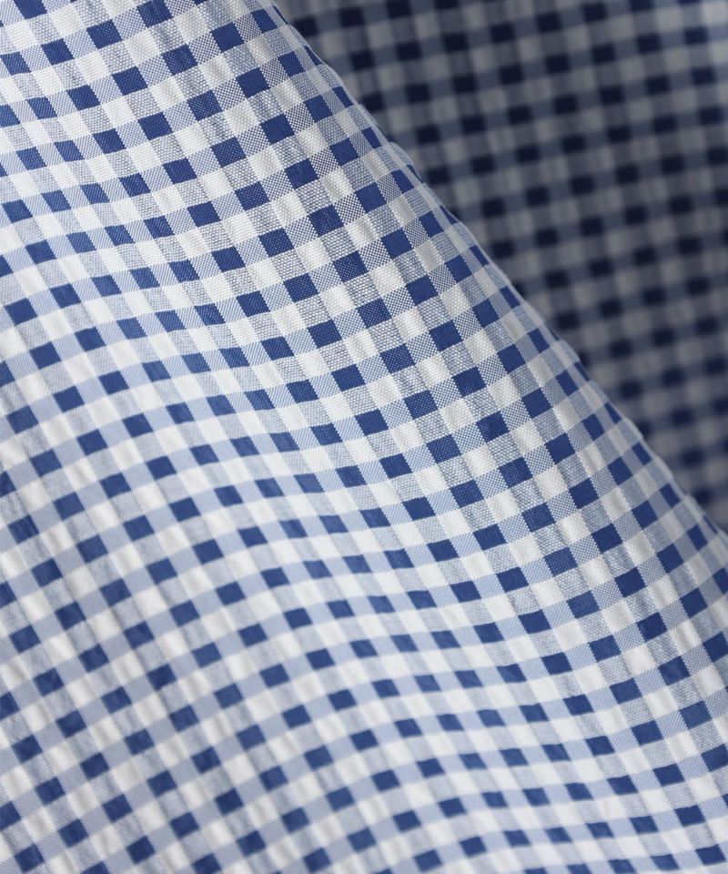 Fabric up (blue x white)