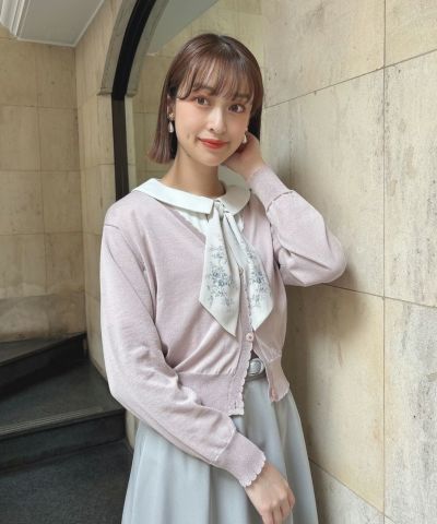 2点セット】カーデノースリブラウスセット,LBC| TOKYO DESIGN