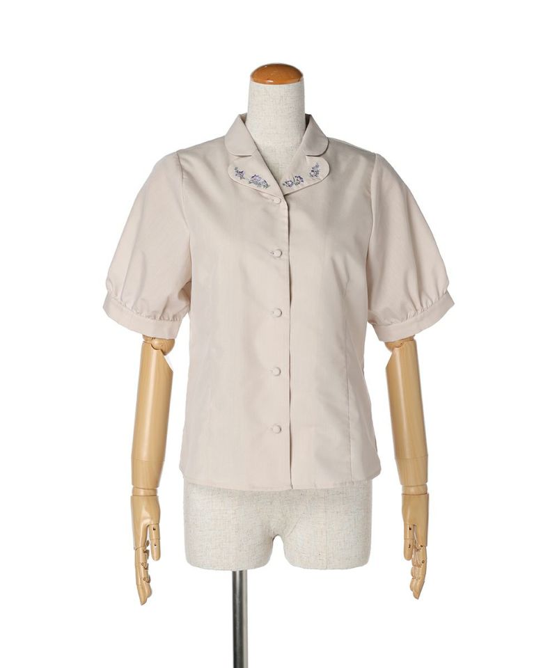 vintage blouse 50s フレンチヴィンテージ ブラウス - レディース