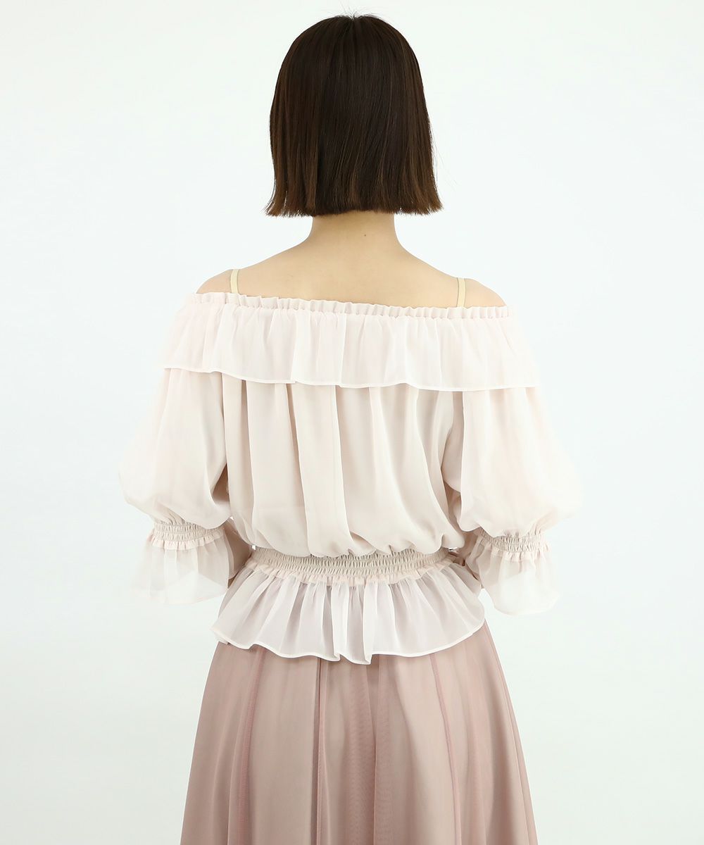 light pink / 165cm / オフショルダーにした場合