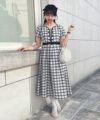 black×white / 157cm / Layered with lace inner