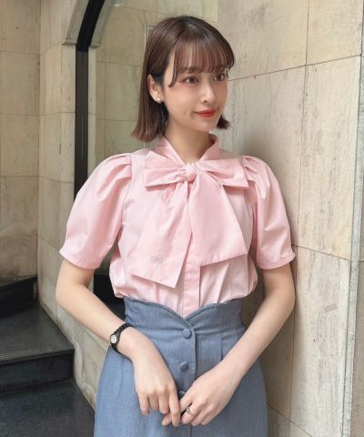 □Big bowtie shirt/an another angelus [49BF02g013]