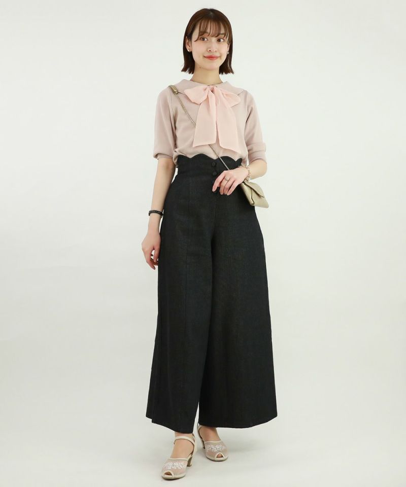 【着用3回】ダイアンフォンファステンバーグ　サイドリボン♡ラップオールインワン LE CERCLE par rope' オールインワン 「セットアップ対応