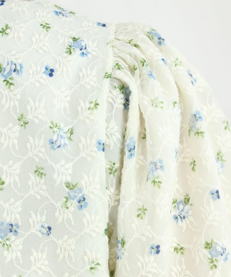 light blue / 165cm / Layered with lace inner
