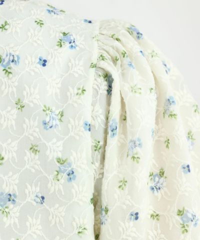 light blue / 165cm / Layered with lace inner