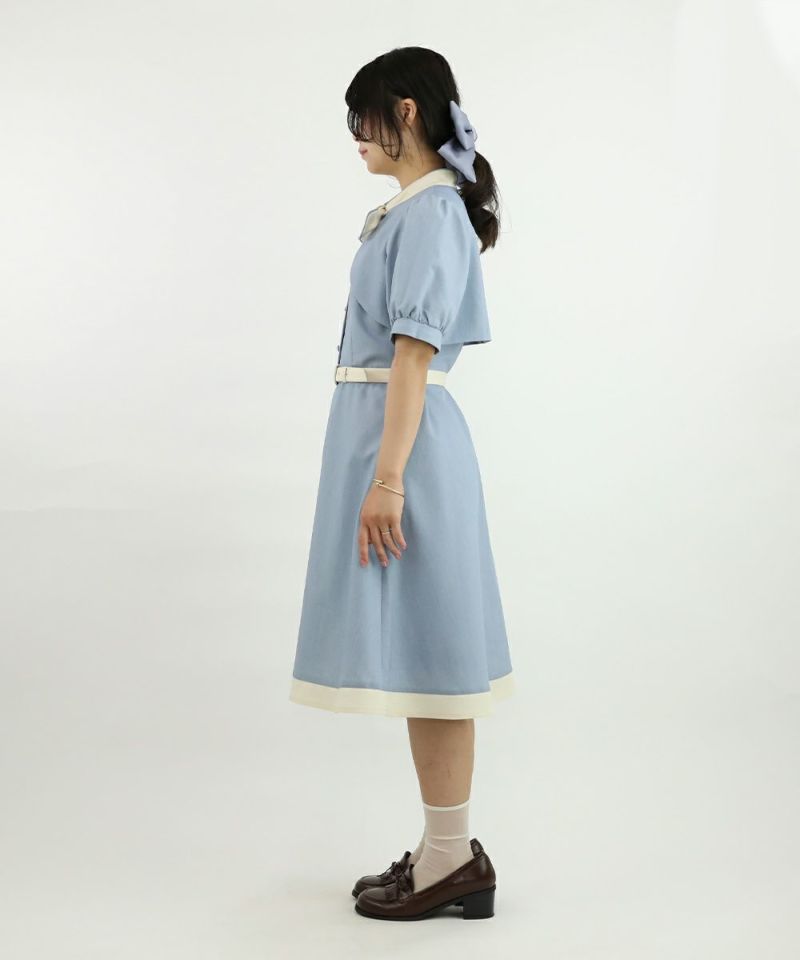 light blue×white / 150cm