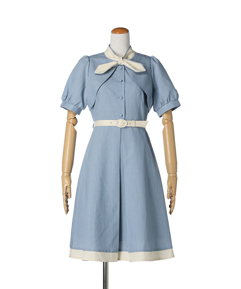 light blue×white