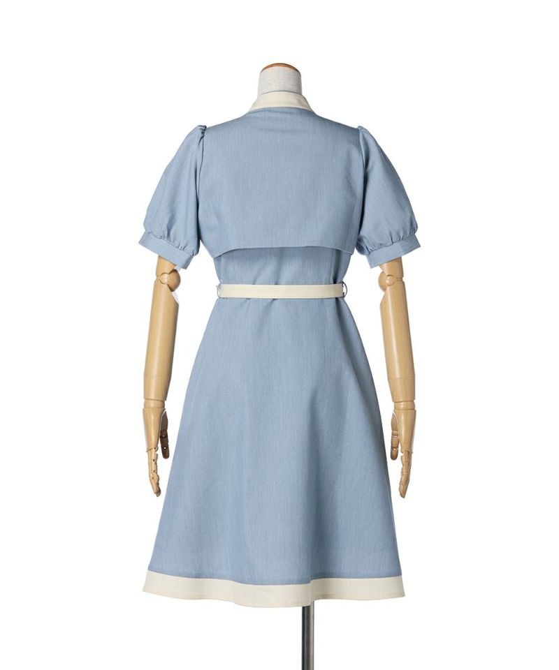 Back (light blue x white)