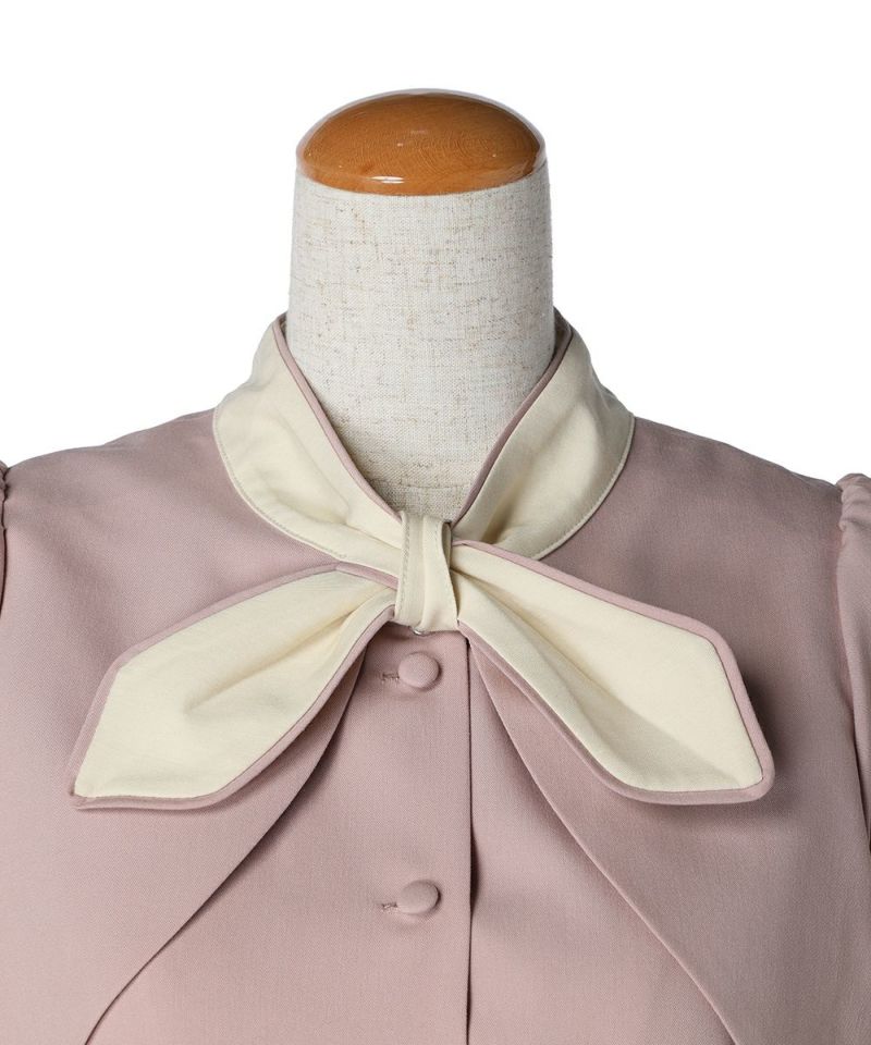 Ribbon (light pink x white)