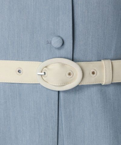 Belt (light blue x white)