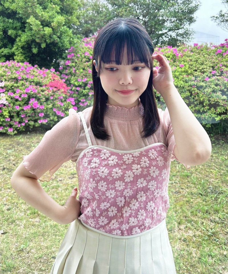 □フラワージャガードビスチェ/F i.n.t [50AF03f020] | F i.n.t公式