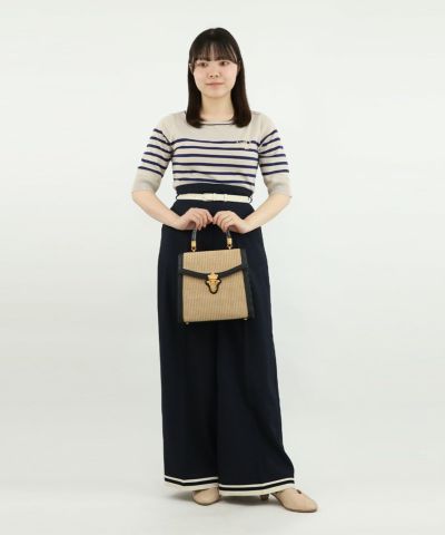 blue / 153cm / Layered with lace inner