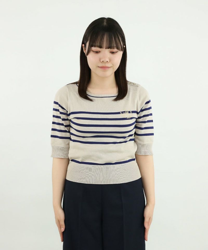 blue / 153cm / Layered with lace inner