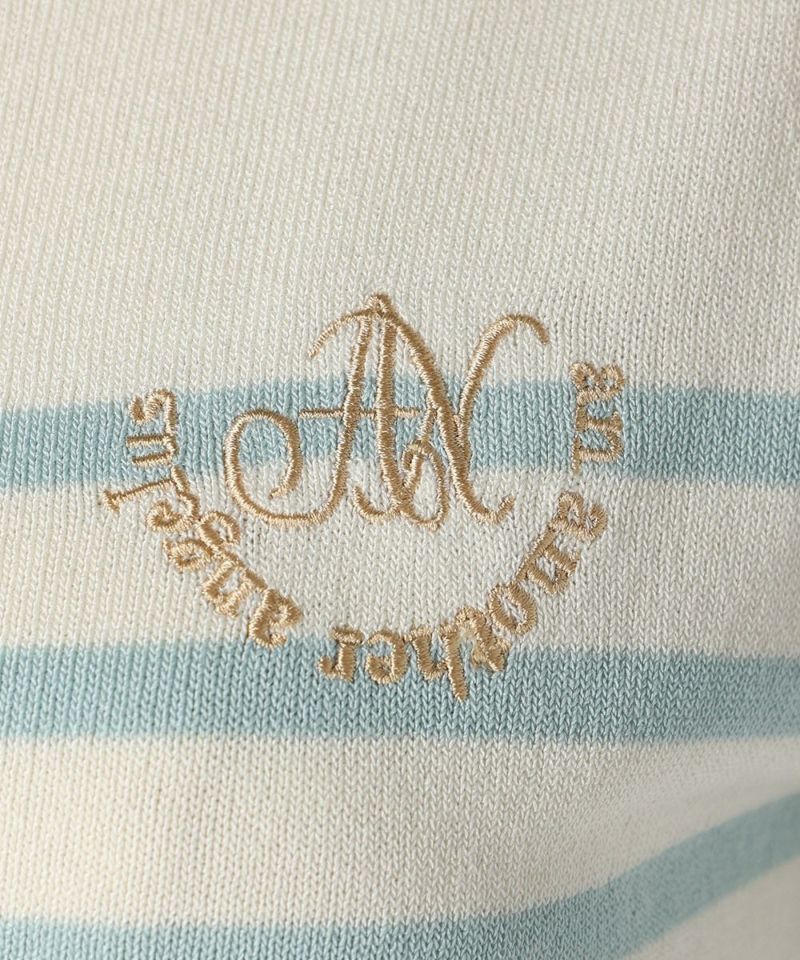 ロゴ刺繍 (mint)