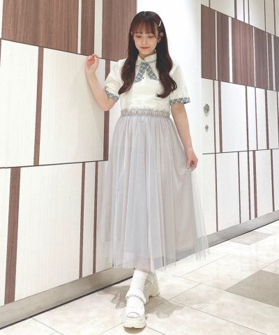 blue gray / 150cm / without suspenders