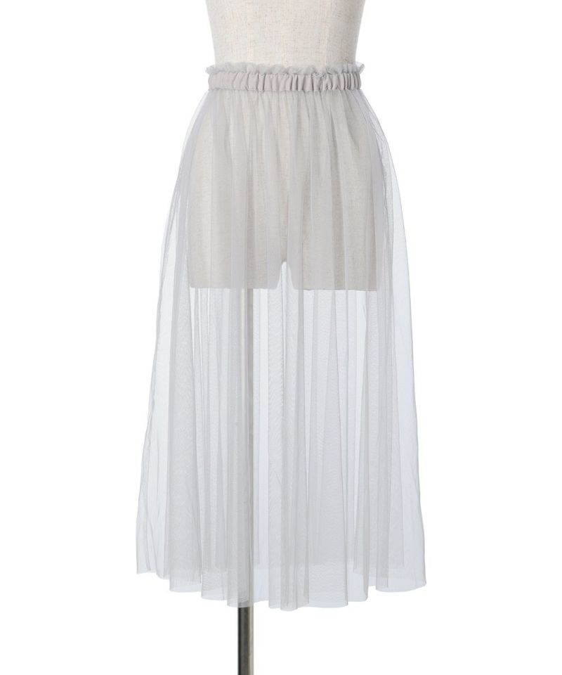 Tulle only (blue gray)