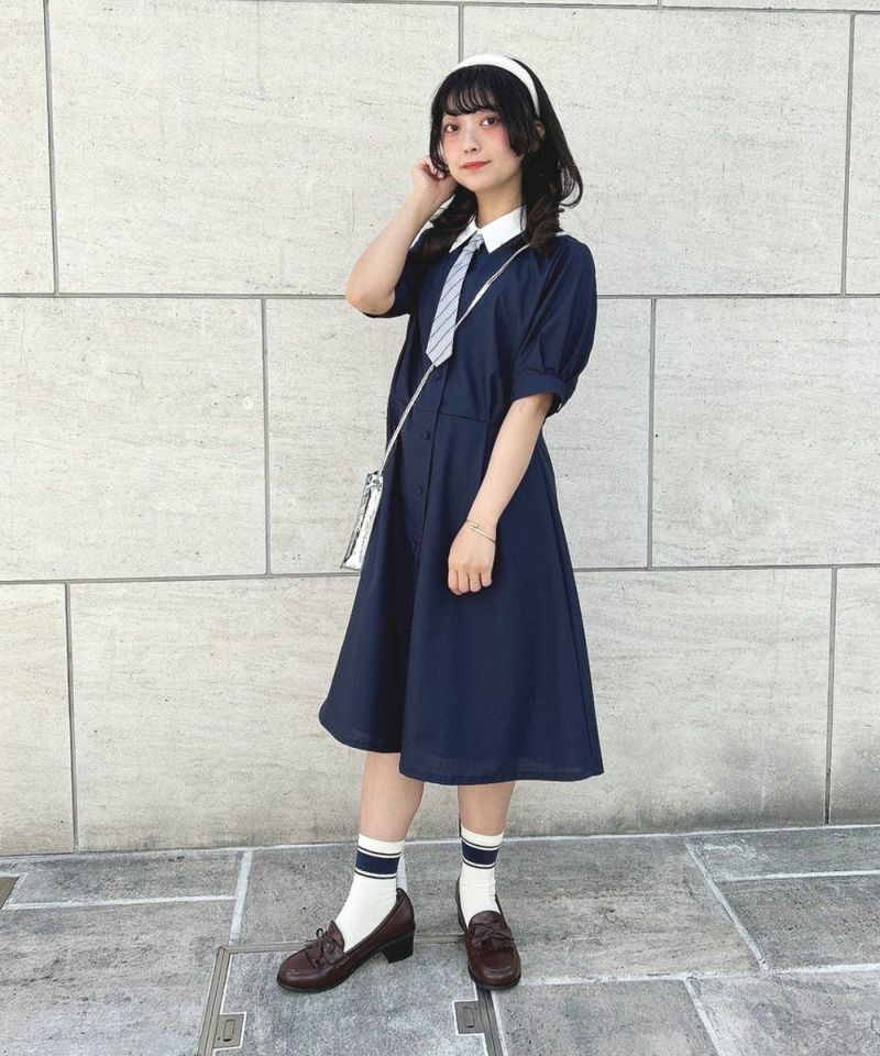 navy×white / 150cm