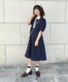 navy×white / 150cm