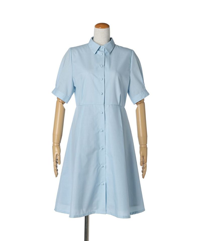 Without tie (light blue)