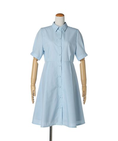 Without tie (light blue)