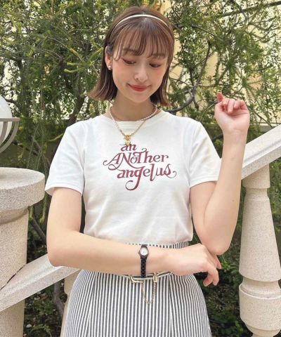 □ Parisienne assorted print T/an another angelus [50BI02g003]