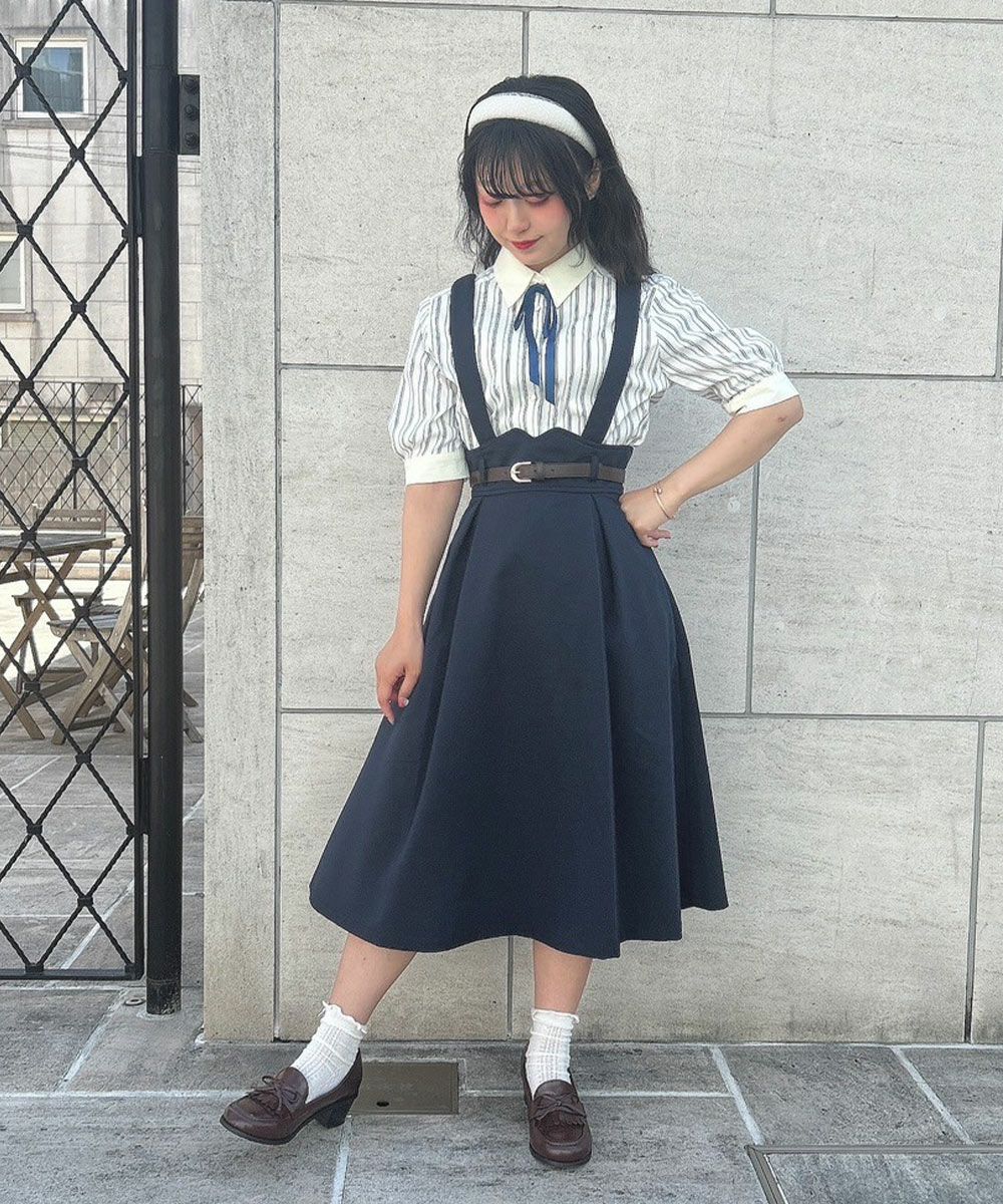 ivory×blue / 150cm