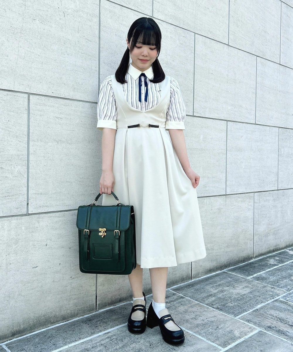ivory×blue / 153cm