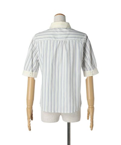 Back (ivory x blue)