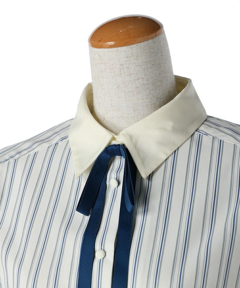 Front up (ivory x blue)