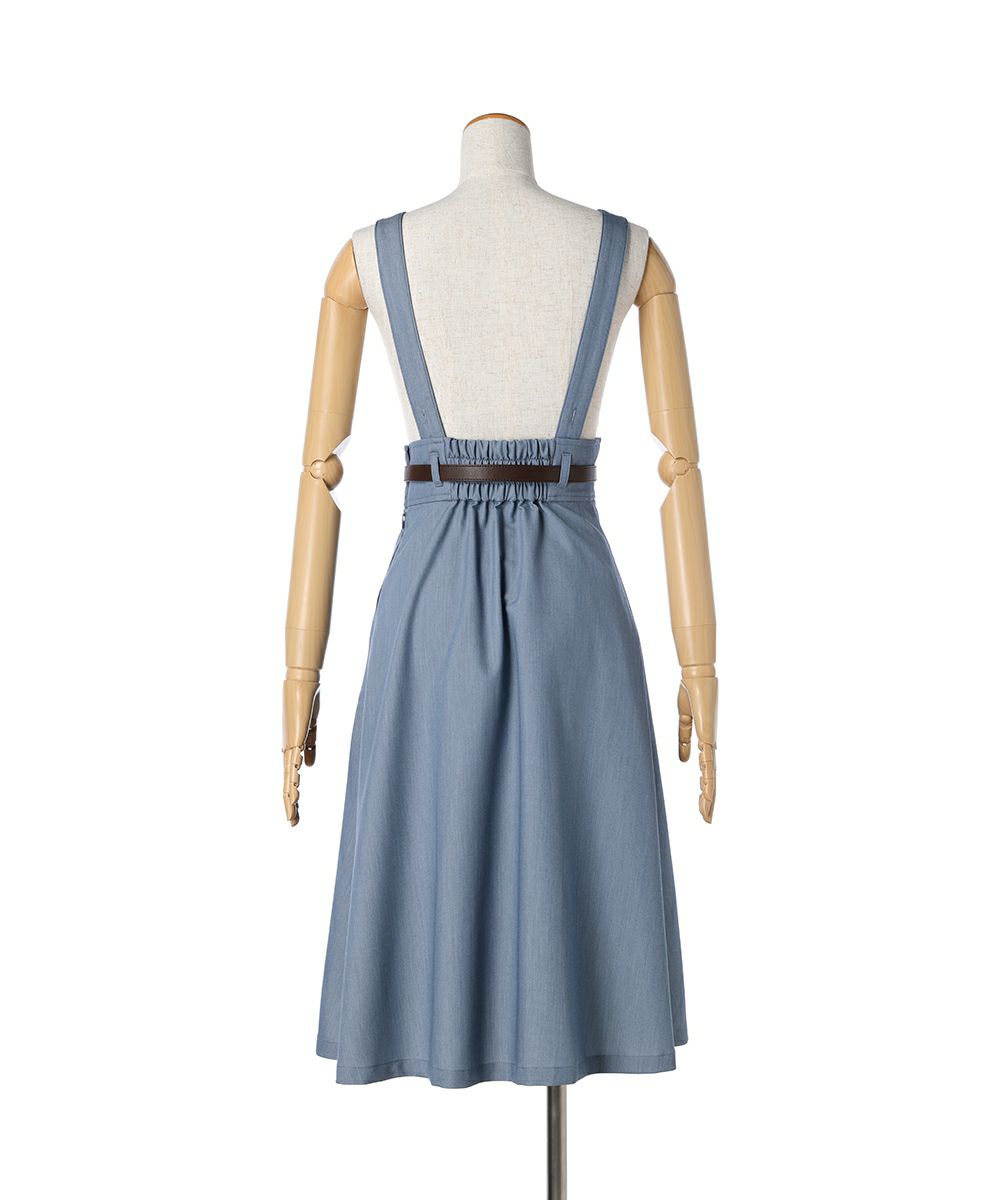 バック (blue gray)