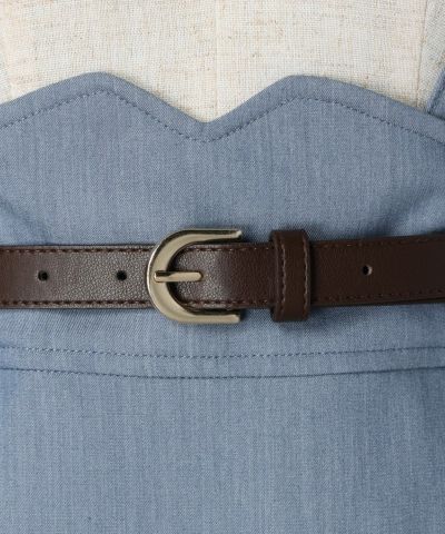 Belt up (blue gray)