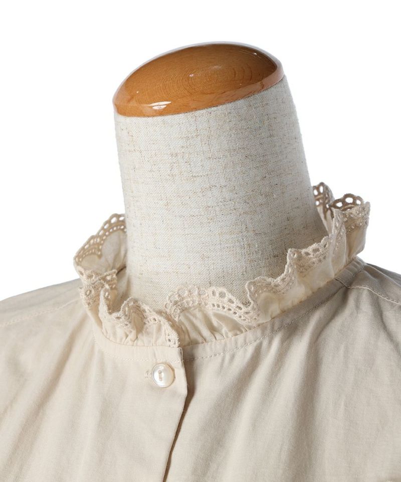 Frill neck (light beige)