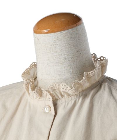Frill neck (light beige)