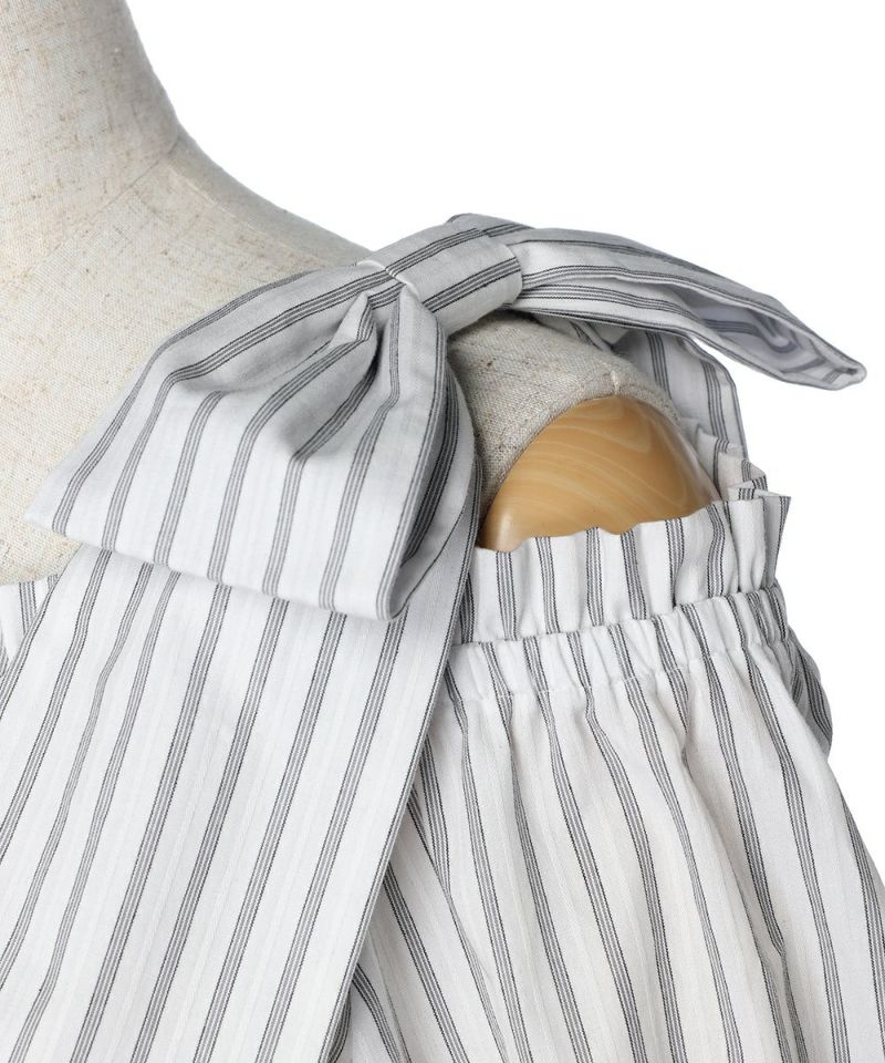 Ribbon (off white x black)