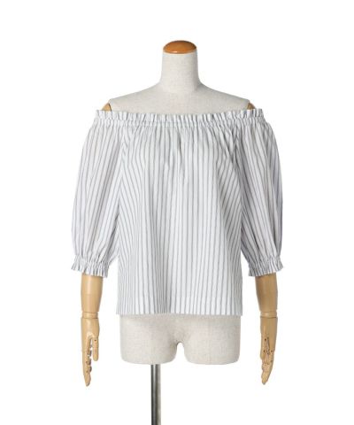 Without ribbon (off white x black)