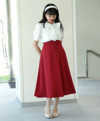 red / 157cm / Wearing size: 2