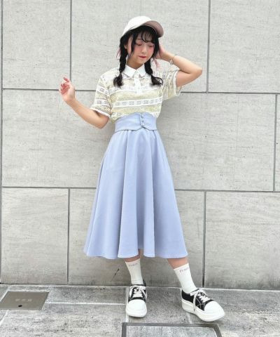 light blue / 150cm / Wearing size: 1