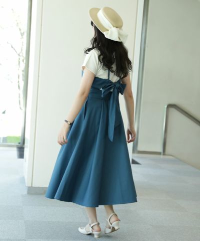 【ご予約】バックカッティングキャミワンピース/an another angelus [49BE03f003-3][6月下旬入荷予定]