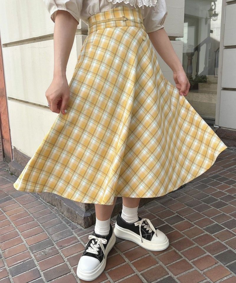 yellow×brown / 150cm / Wearing size: 1