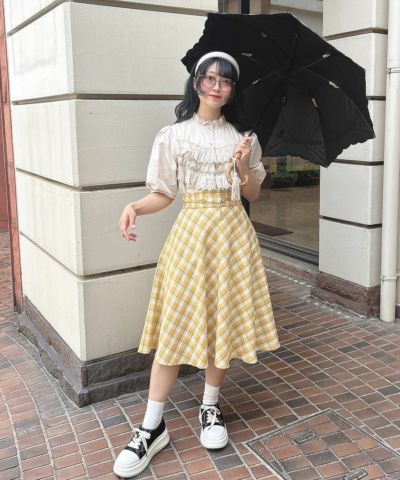 yellow×brown / 150cm / Wearing size: 1