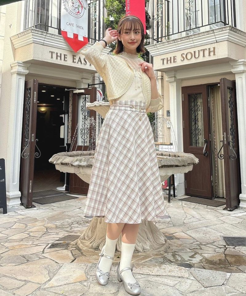 purple×brown / 165cm / Wearing size: 1