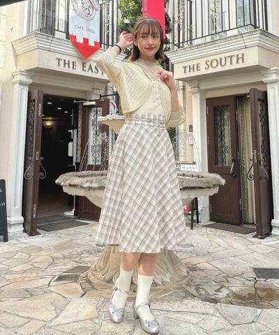 purple×brown / 165cm / Wearing size: 1