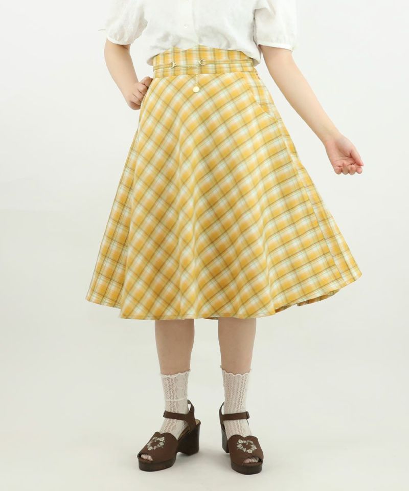 yellow×brown / 153cm / Wearing size: 1