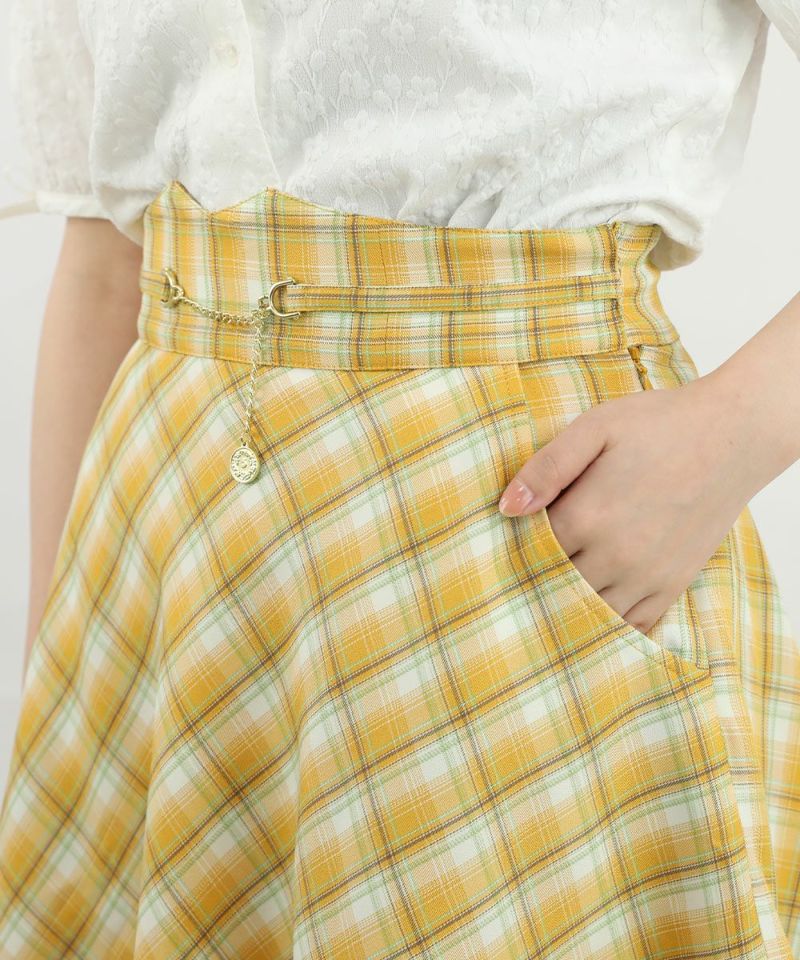 yellow×brown / 153cm / Wearing size: 1