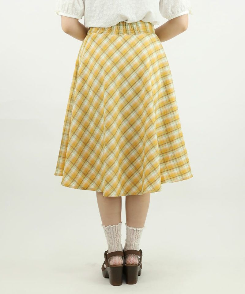yellow×brown / 153cm / Wearing size: 1